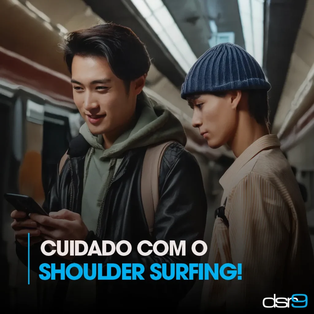 Cuidado com o Shoulder Surfing!